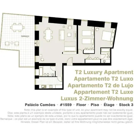 Palácio Camões - Serviced Apartamento