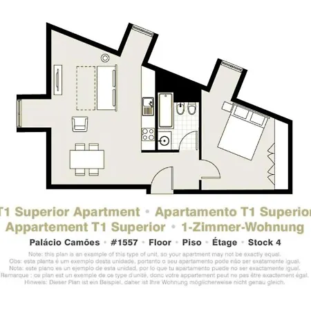 Apartamento Palácio Camões - Serviced