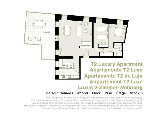 Palacio Camoes - Serviced شقة