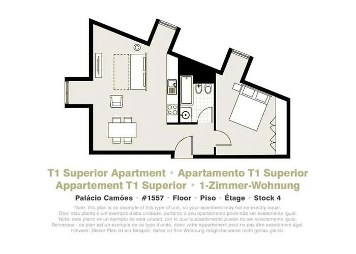 شقة Palacio Camoes - Serviced